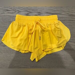 Katie J NYC, Farrah Short, Size L, Yellow